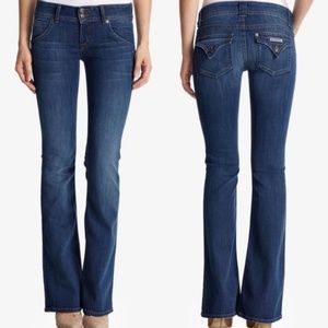 Hudson Signature Flap Boot Cut Jeans Size 29
